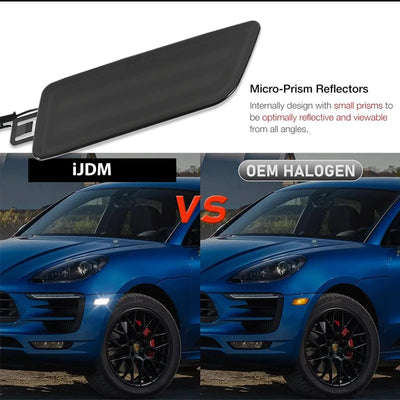 Feux de Jour DRL Porsche Macan 2014-2021 - packshot studio - Becquet Voiture