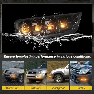 Feux de Jour DRL Toyota 4Runner 2003-2005 - packshot studio - Becquet Voiture