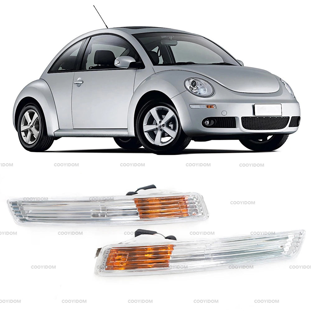Feux de Jour DRL Volkswagen Beetle 2006-2010 - vue de face - Becquet Voiture