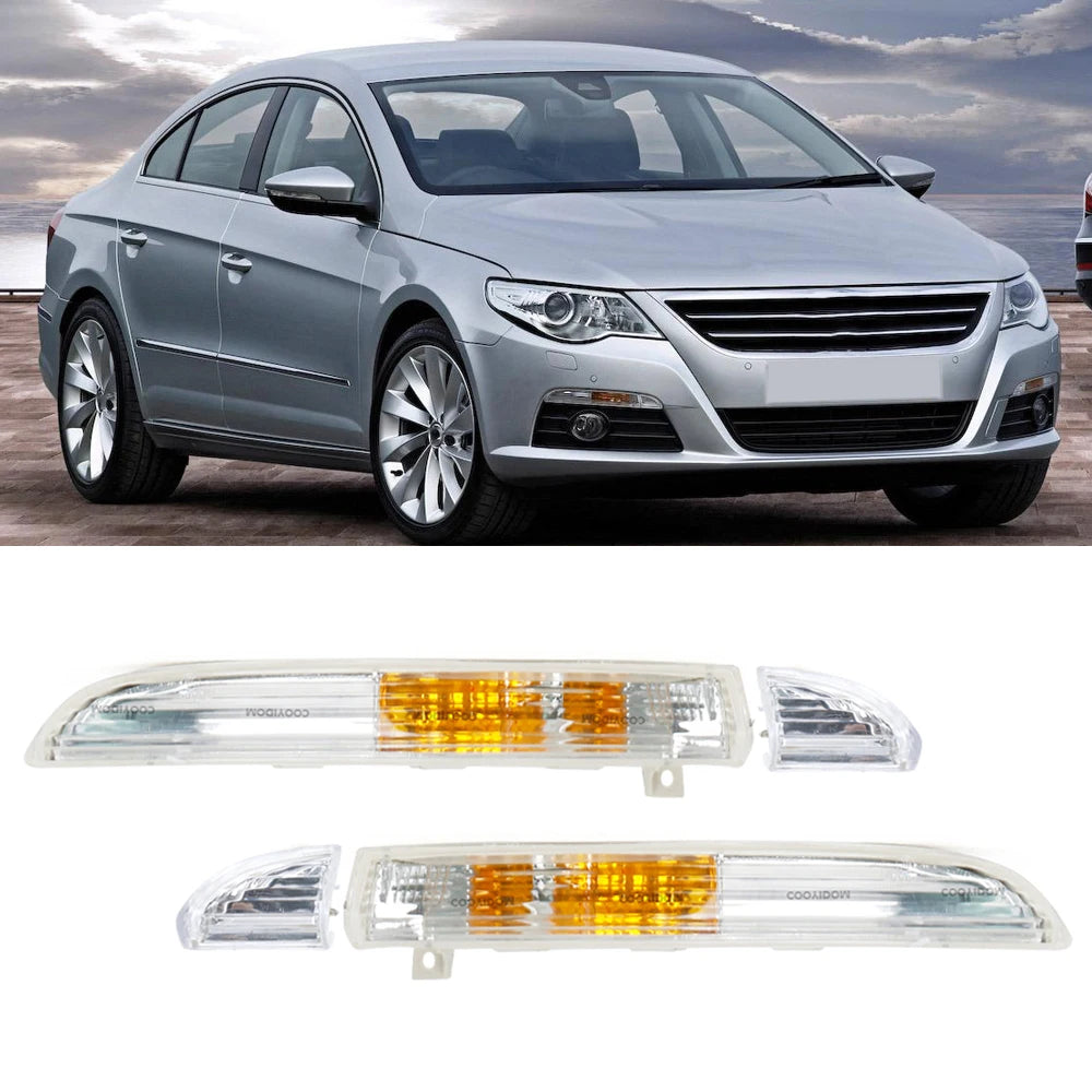 Feux de Jour DRL Volkswagen Passat CC 2009-2012 - vue de face - Becquet Voiture