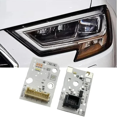 Feux de Jour LED DRL Audi A3 S3 8V Panneau - vue de face - Becquet Voiture