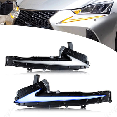 Feux de Jour LED Lexus IS250 IS300 IS350 Séquentiels - vue arrière - Becquet Voiture