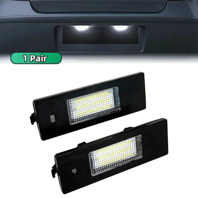 Feux de Plaque LED BMW Série 1 F20 Z4 MINI - détail du montage - Becquet Voiture