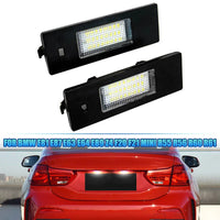 Feux de Plaque LED BMW Série 1 F20 Z4 MINI - vue de face - Becquet Voiture