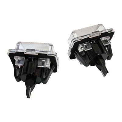 Feux de Plaque LED Mercedes Classe C W204 Classe E W212 - vue de trois-quarts - Becquet Voiture