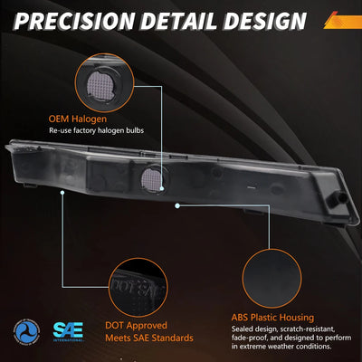 Feux de Position Latéraux Clignotants VW Passat 2006-2010 - vue de trois-quarts - Becquet Voiture