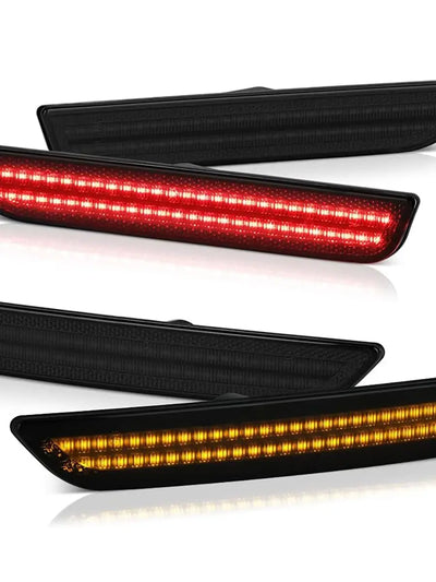 Feux de Position Latéraux LED Ford Mustang (2010-2014) Garde-Boue - détail du montage - Becquet Voiture