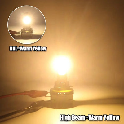 Feux Jour LED Canbus H15 DRL BMW Mercedes Audi VW Golf - détail du montage - Becquet Voiture