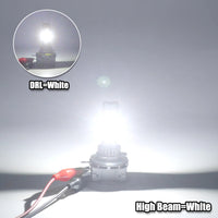 Feux Jour LED Canbus H15 DRL BMW Mercedes Audi VW Golf - vue rapprochée - Becquet Voiture