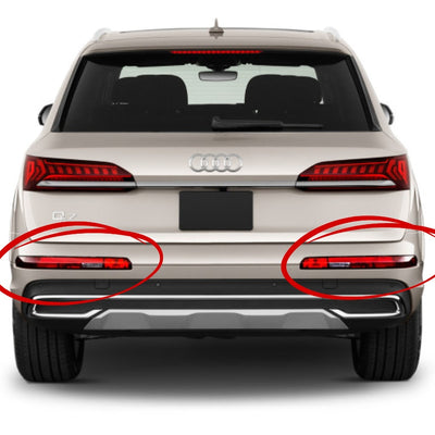 Feux Pare-Choc Arrière Audi Q7 4M 2016-2024 - vue de profil - Becquet Voiture
