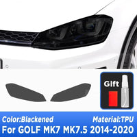 Film de Protection Phares Volkswagen Golf 7 MK7 - vue de dessus - Becquet Voiture