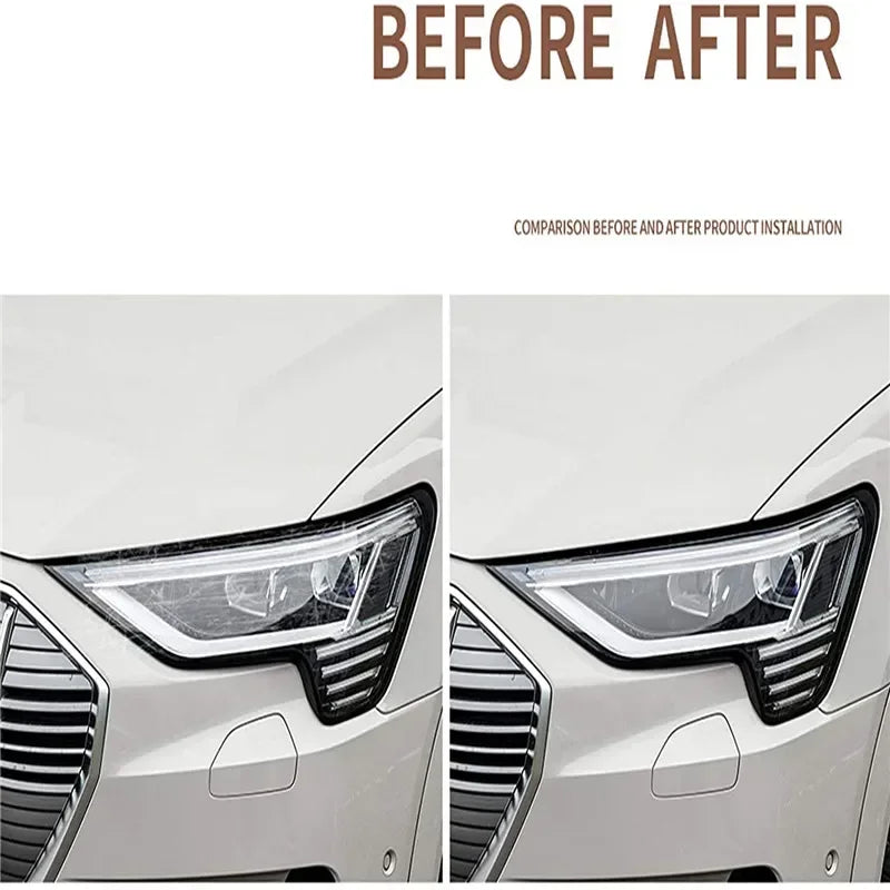 Film Protection Phare Audi E-tron 55 Quattro 2019-2020 - vue arrière - Becquet Voiture