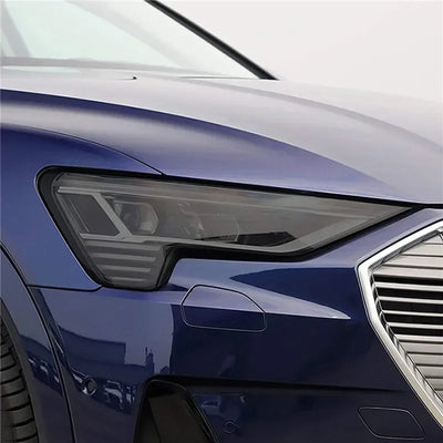 Film Protection Phare Audi E-tron 55 Quattro 2019-2020 - vue de profil - Becquet Voiture