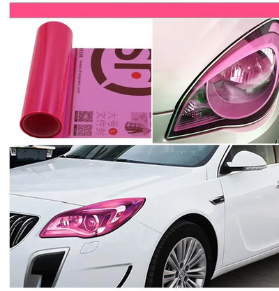 Film Teinte de Protection pour Optiques de Voiture - vue rapprochée - Becquet Voiture