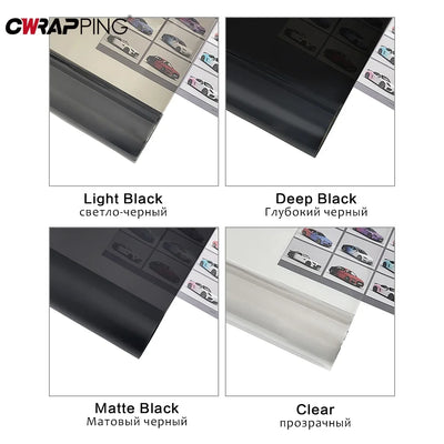 Film Teinte PVC pour Optiques de Voiture (Rouleau) - packshot studio - Becquet Voiture