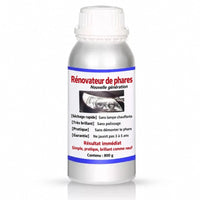Fluide de Restauration et Polissage Phares 800ml - vue de face - Becquet Voiture