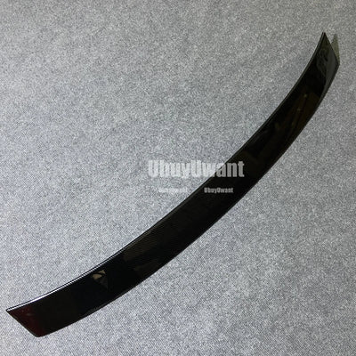For Mercedes CLS Class W218 Roof Spoiler black Rear Trunk Spoiler Wing AMG Style 2011 2012 2013 2014 2015 2016 - détail du montage - Becquet Voiture