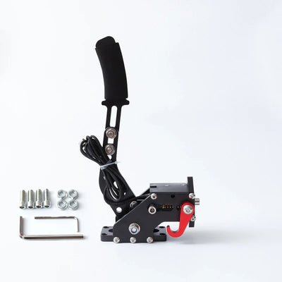 Frein À Main Hydraulique USB Sim Racing Noir - vue de face - Becquet Voiture