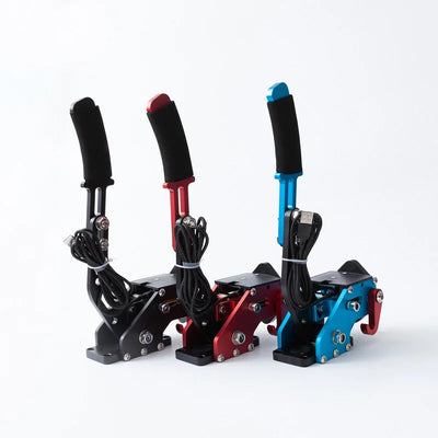 Frein À Main Hydraulique USB Sim Racing Noir - vue de trois-quarts - Becquet Voiture