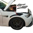Garde-Boue Avant Carbone BMW M3 E92 E93 Style RS