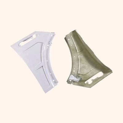 Garde-Boue Avant Carbone Mini Cooper S R50 R52 R53 - packshot studio - Becquet Voiture