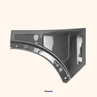 Garde-Boue Avant Carbone Mini Cooper S R50 R52 R53 - vue rapprochée - Becquet Voiture