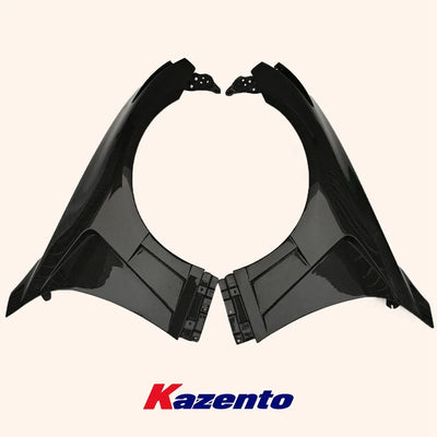 Garde-Boue Avant Carbone Ventilé Infiniti G37 Coupé 2008-2013 - vue arrière - Becquet Voiture