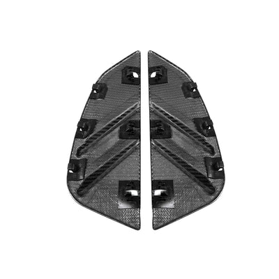 Garde-Boue BMW M3 G80 G81 Carbone 2021-2024 (Kit 2 Pièces) - installé sur véhicule - Becquet Voiture