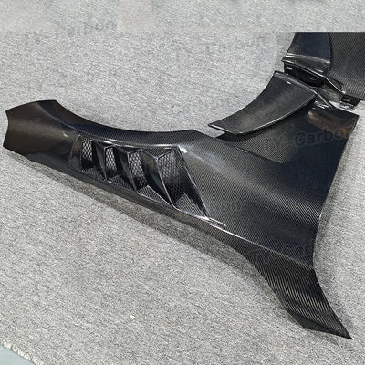 Garde-Boue Latéral Avant Carbone BMW M2 G87 - installé sur véhicule - Becquet Voiture