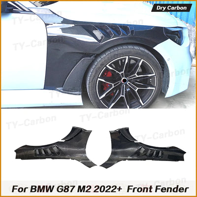 Garde-Boue Latéral Avant Carbone BMW M2 G87 - vue de face - Becquet Voiture