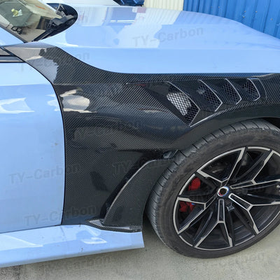 Garde-Boue Latéral Avant Carbone BMW M2 G87 - vue de profil - Becquet Voiture