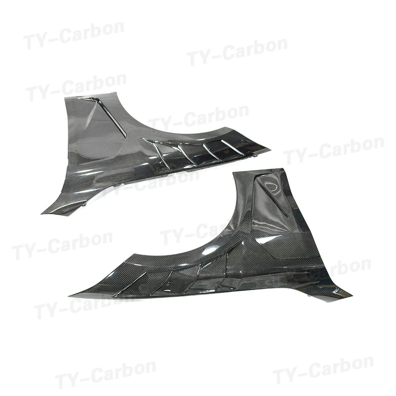 Garde-Boue Ventilé Carbone BMW Série 4 G22 G23 2021+ - détail du montage - Becquet Voiture