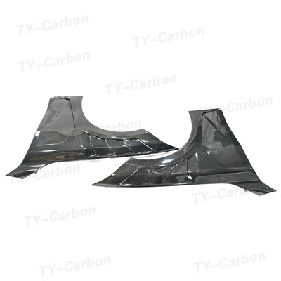 Garde-Boue Ventilé Carbone BMW Série 4 G22 G23 2021+ - vue arrière - Becquet Voiture