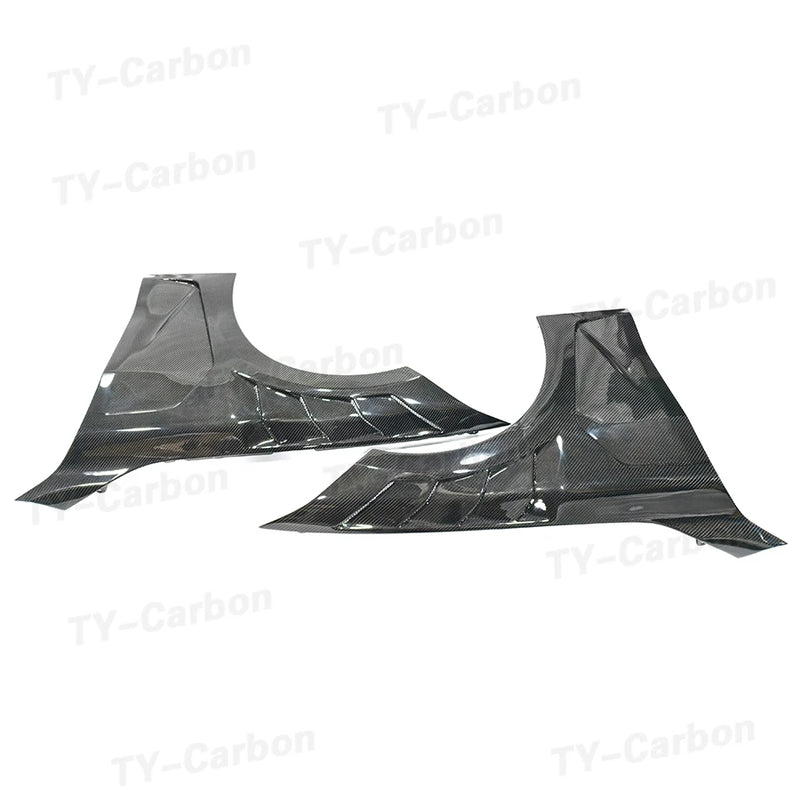 Garde-Boue Ventilé Carbone BMW Série 4 G22 G23 2021+ - vue arrière - Becquet Voiture