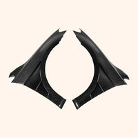 Garde-Boue Ventilé Fibre de Carbone Volkswagen Golf MK7 GTI R - installé sur véhicule - Becquet Voiture