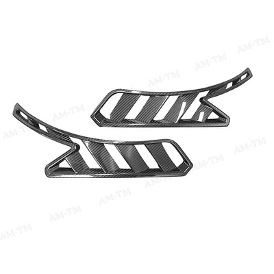 Garniture Aération Aile Carbone BMW M3 M4 F80 F82 F83 2015-2020 - installé sur véhicule - Becquet Voiture