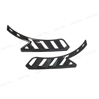 Garniture Aération Aile Carbone BMW M3 M4 F80 F82 F83 2015-2020 - vue arrière - Becquet Voiture