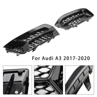 Fog Light Trim Audi A3 2017-2020 Grille - fitting detail - Becquet Voiture