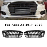 Fog Light Trim Audi A3 2017-2020 Grille - side view - Becquet Voiture