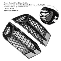Fog Light Trim Audi A3 2017-2020 Grille - three-quarter view - Becquet Voiture