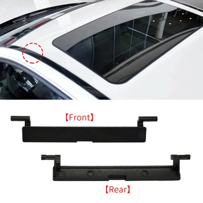 Garniture Barre de Toit Mercedes Classe C W204 2007-2014 - installé sur véhicule - Becquet Voiture