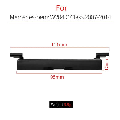 Garniture Barre de Toit Mercedes Classe C W204 2007-2014 - packshot studio - Becquet Voiture