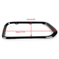 Garniture Cadre Calandre Pare-Chocs Avant BMW X2 F39 2018-2021 Noir - détail du montage - Becquet Voiture