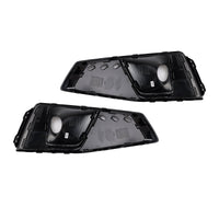 Kühlergrill-Einfassung Nebelscheinwerfer Schwarz Audi A4 B9 S-Line 2018-2020 - Montagedetail - Becquet Voiture