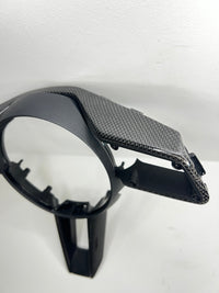 Garniture Centrale Carbone Porsche 992 GT3 GT GTS - vue arrière - Becquet Voiture