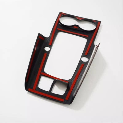Garniture console centrale carbone Audi A3 8V - vue arrière - Becquet Voiture