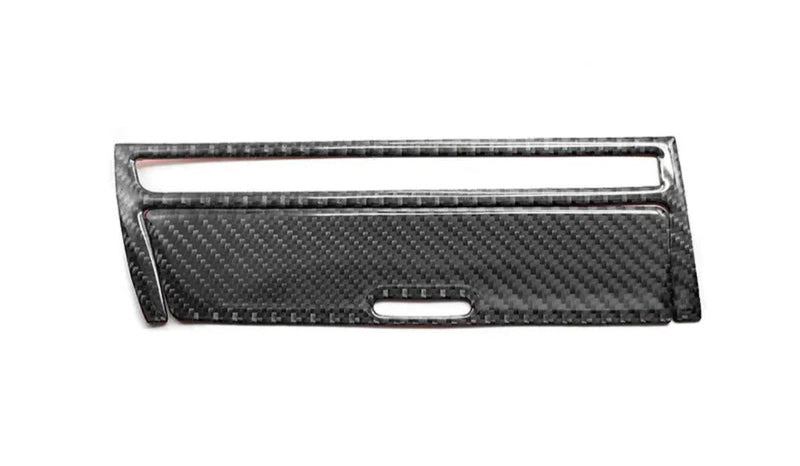 Mittelkonsolenblende Carbon BMW 3er E46 1997–2006 - Rückansicht - Becquet Voiture