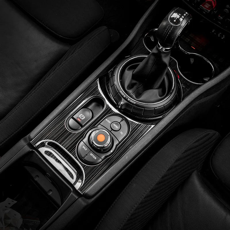 Garniture Console Centrale Mini Cooper F54 F60 - vue de face - Becquet Voiture