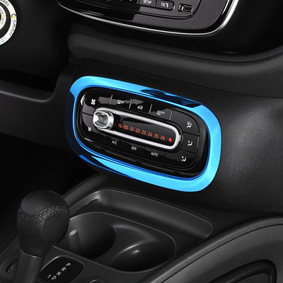 Garniture de Panneau de Climatisation Smart Fortwo Forfour 453 - installé sur véhicule - Becquet Voiture