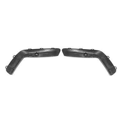Garniture de Pare-Chocs Avant Carbone BMW M8 F91 F92 F93 - installé sur véhicule - Becquet Voiture